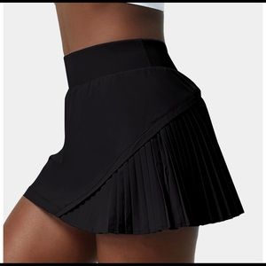 Halara Everyday 2 in 1 Pleated Patchwork Tennis Skirt - NWT!!